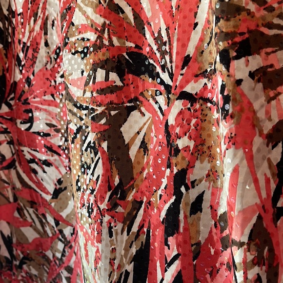 BonWorth print top size XL dressy - Picture 2 of 7